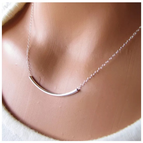 DF11 Gold & Silver Balance Necklace With Card - Picture 2 of 3