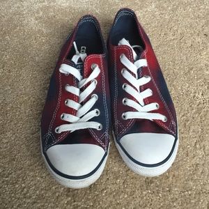 Plaid Patterned Converse