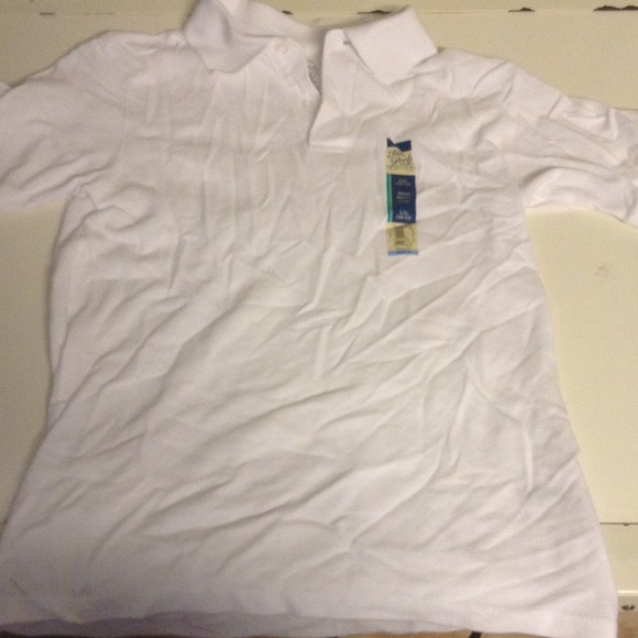 Faded Glory Large Collared Short Sleeve Tshirt