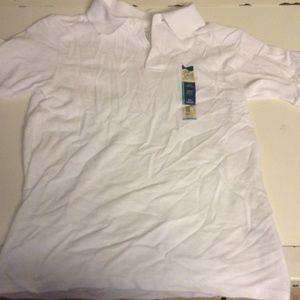 Faded Glory Large Collared Short Sleeve Tshirt