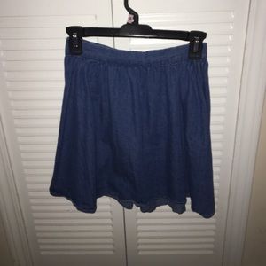 Jean skater skirt