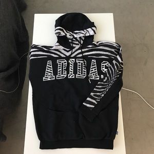 Adidas Originals Oversized Animal Print Sweatshirt