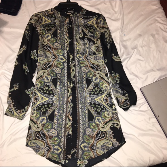 Missguided printed dress