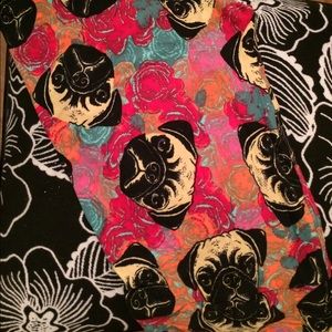 Lula roe TC pug leggings