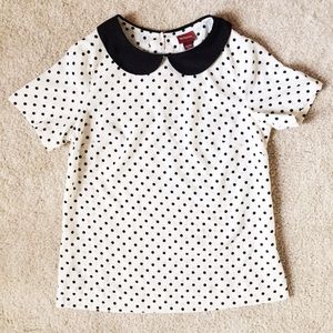 Target Merona Polka Dotted Blouse