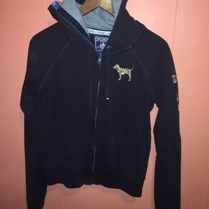 Black & Gold PINK Hoodie