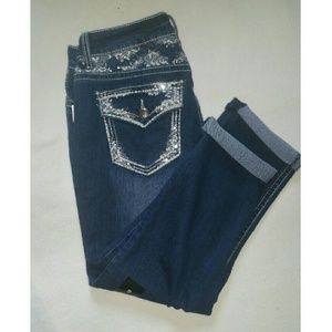 Love Indigo Premium Capri Jeans