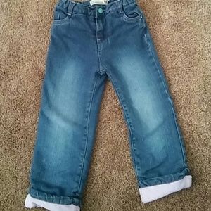 Girls thick lined winter pants