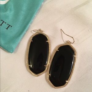 Black gold Kendra Danielle earrings