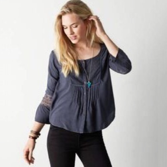 AEO Peasant Blouse