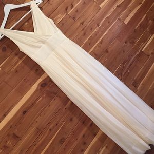 JCrew Sleeveless Silk Gown