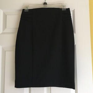 Express black pencil skirt