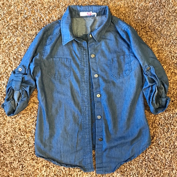 Blue denim shirt - Picture 1 of 4
