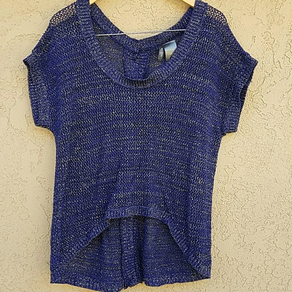 Bisou Bisou Michele Bohbot Blue/black/gold shimmer