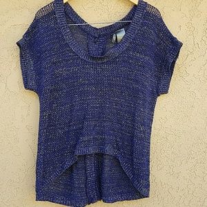 Bisou Bisou Michele Bohbot Blue/black/gold shimmer