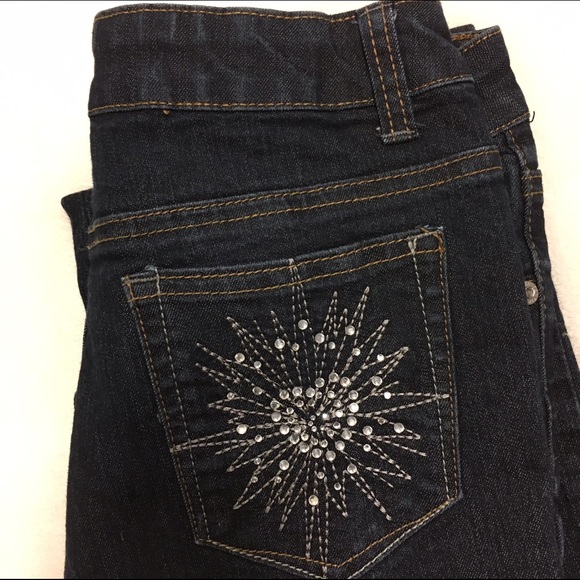 jeans with embellished back pockets