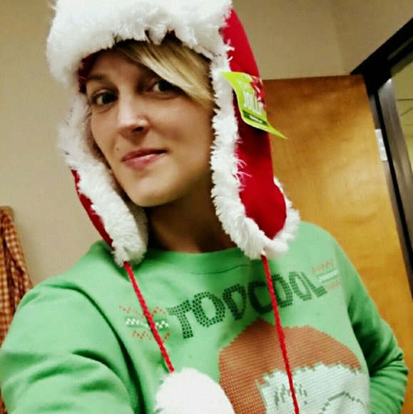 Holiday Faux Fur Trapper Hat