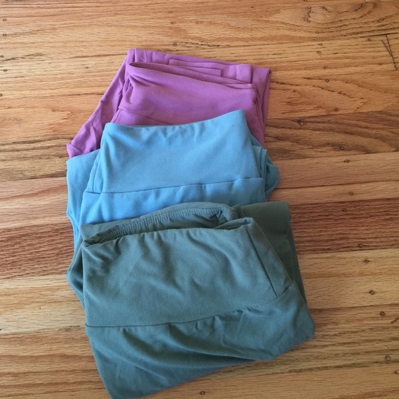 💕brand new lularoe one size leggings 💕 set of 3