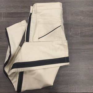 Cream colored free people Jean