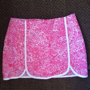 Lilly Pulitzer Cala Pink Skort