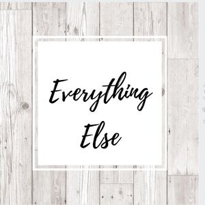 Jewelry, Accessories, & other miscellaneous items