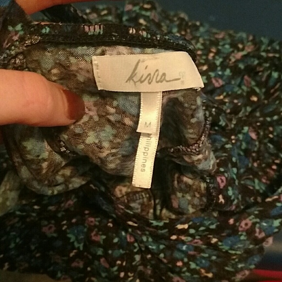 Cute floral tank shirt - Picture 2 of 2