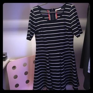 Eliza J striped dress
