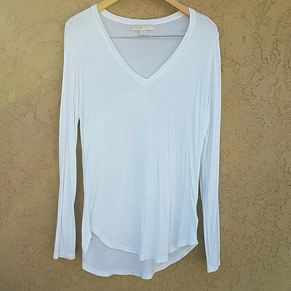 Michael Kors long sleeve loose top size Large