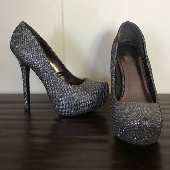 Glitter heels