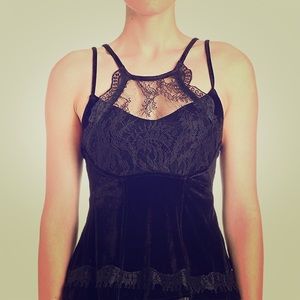 Free People Velvet Ellie peplum BNWT