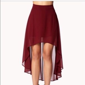 Forever21 High Low Skirt
