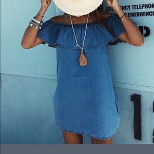 Denim dress