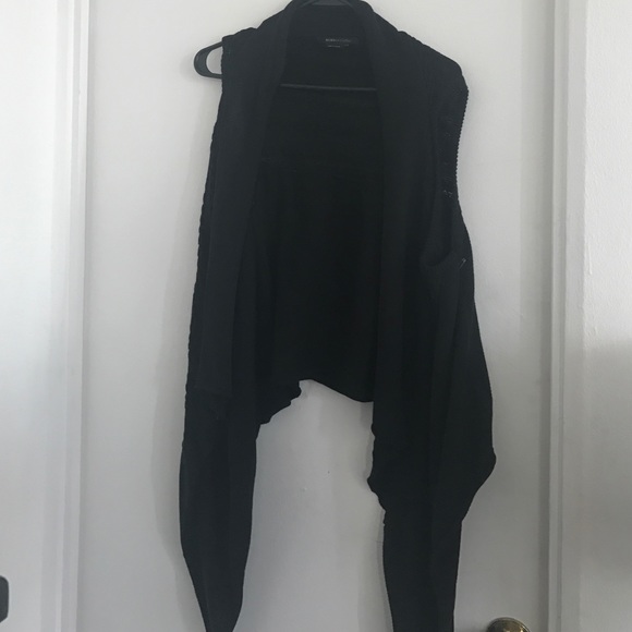 BCBG Max Azria throw over vest