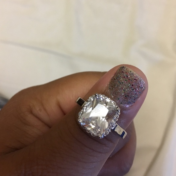 Gorgeous clear cz ring