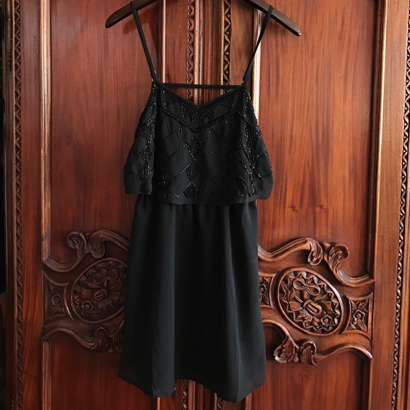 Forever 21 Dresses & Skirts - Forever21 black sequin party dress small