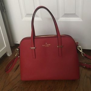 Kate Spade "Cedar Street Maise" Leather Satchel