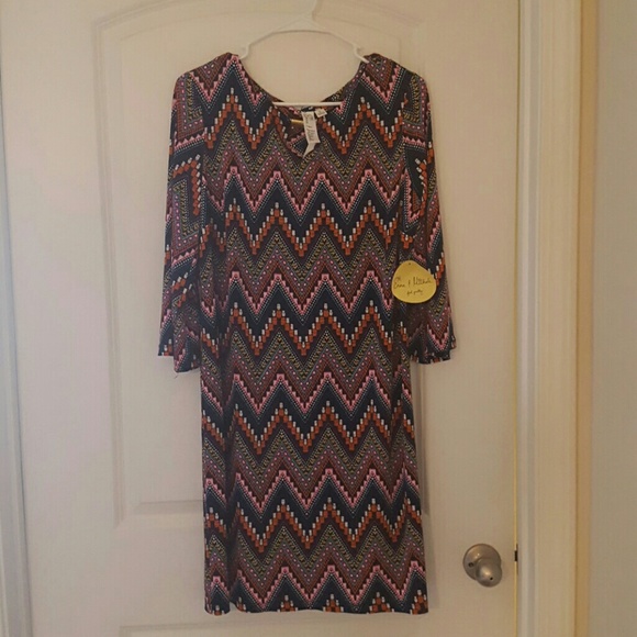 Multi-colored dress