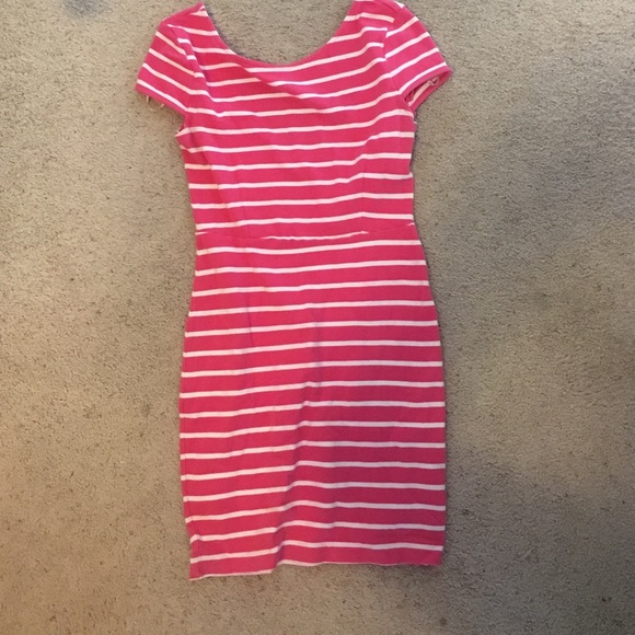 Striped Bodycon Dress!