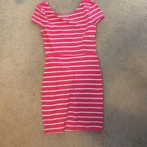Striped Bodycon Dress!
