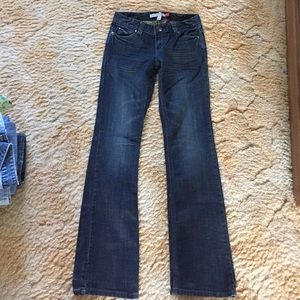 Aeropostale dark wash bootcut Jean