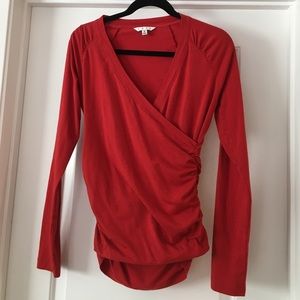 Red cabi crossover shirt