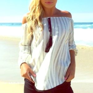 Striped dainty hooligan shirt