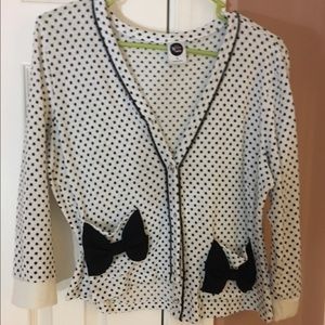 Disney Minnie Rocks the dots sweater