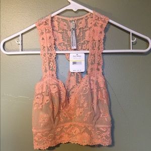 Free people lace bra, brand new with tags, size M