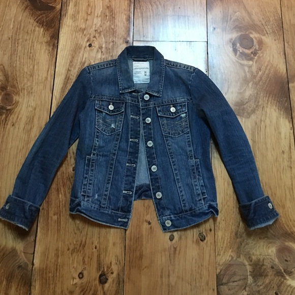 Aeropostale Distressed Denim Jacket
