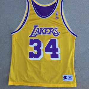 Shaq O'Neil reversible laker jersey