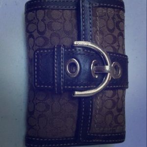 Brown Coach wallet