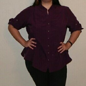 Barely Worn Purple Button Down