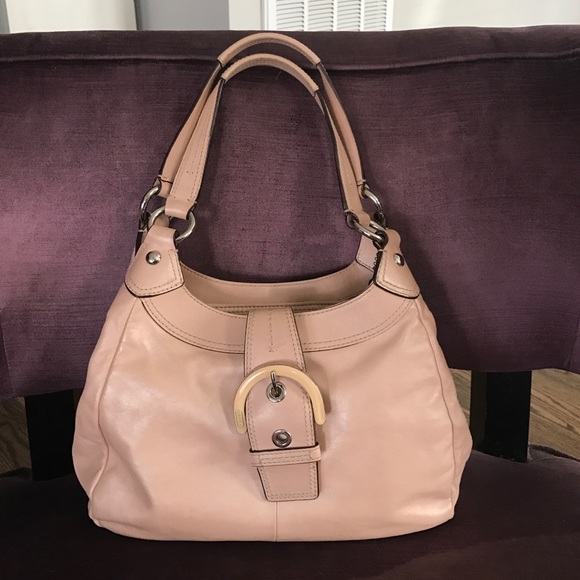 Light pink Coach purse