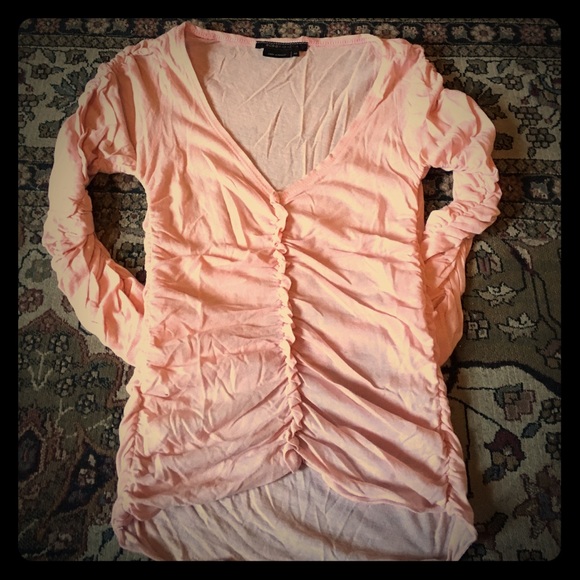 BCBG Ruched Top - Picture 2 of 4